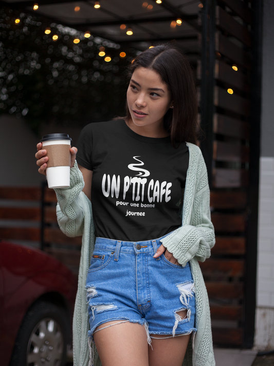 UN P'TIT CAFE Women's Relaxed T-Shirt
