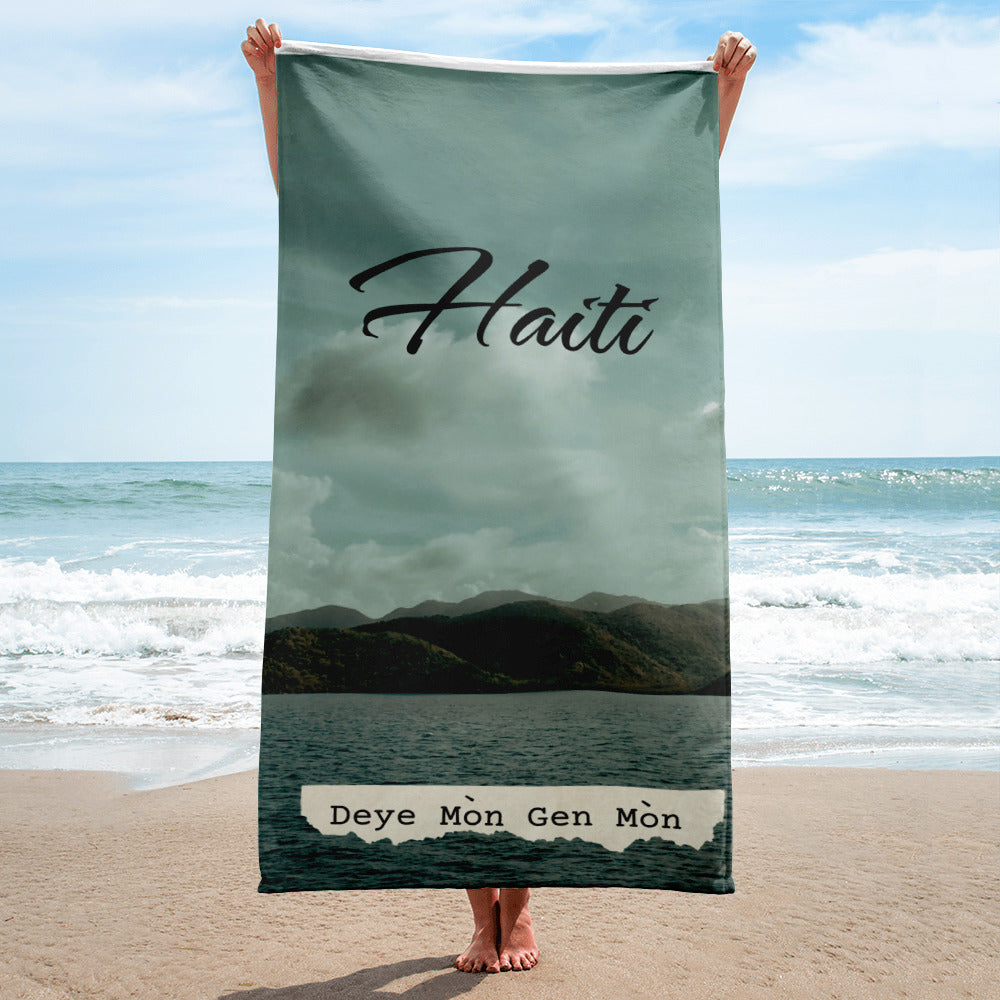 HAITI Deye Mon Gen Mon Beach Towel