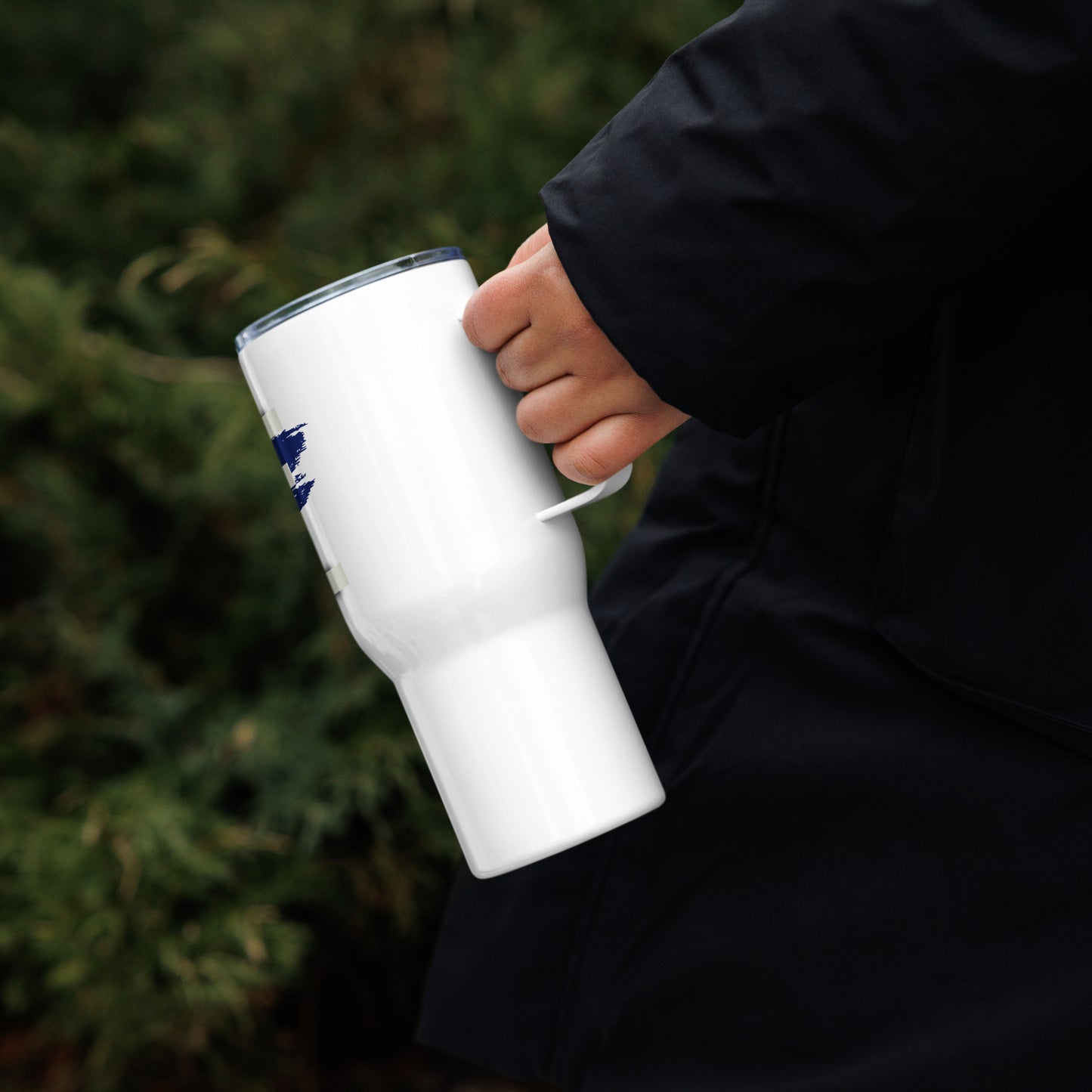 POZE Travel mug with a handle