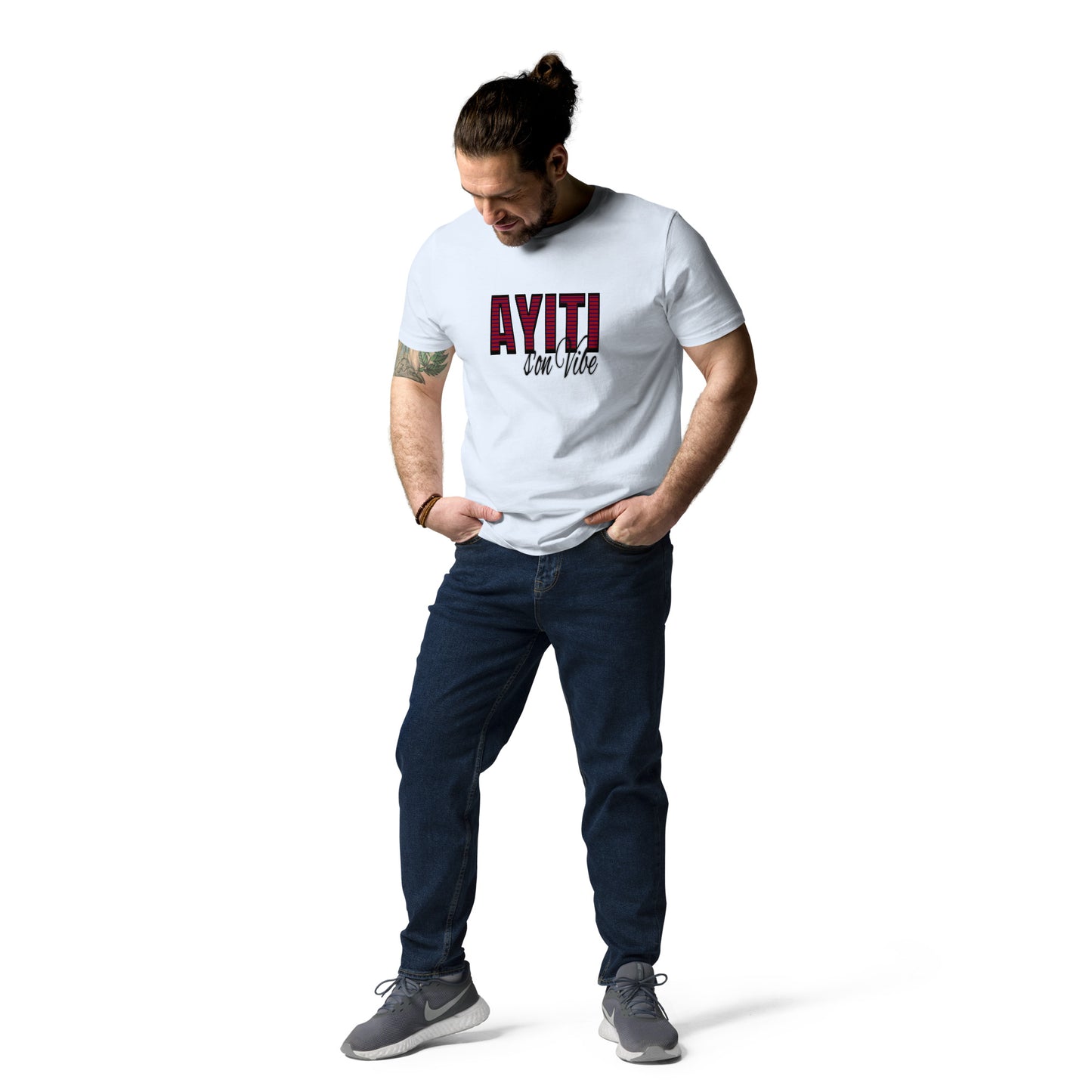 AYITI S'ON VIBE Unisex organic cotton t-shirt
